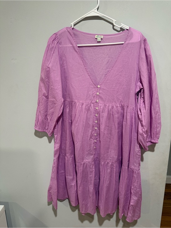 J. Crew Dresses & Skirts - J. Crew Lilac Button-Front Dress